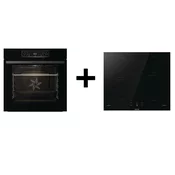 GORENJE kuhinjski set BLACK INDUCTION 2 (BOS6737E06BG + GI6401BSC)