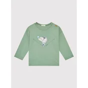 United Colors Of Benetton Bluza 3ATNA1017 Zelena Regular Fit