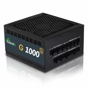 EVOLVEO G1000 PCIe 5.0, 1000 W, ATX 3.0, 80 GOLD, 90% učinkovitost, aPFC, 140 mm ventilator, maloprodaja