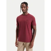 BOSS Majica Tee 50506373 Bordo rdeča Regular Fit