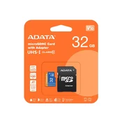 A-DATA Memorijska kartica UHS-I MicroSDHC 32GB class 10 + adapter AUSDH32GUICL10A1-RA1