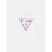 Guess Majica K73I56 K8HM0 Bela Regular Fit