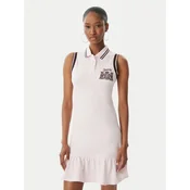 Juicy Couture Poletna obleka Juicy Peplum JCGED126016 Roza Regular Fit