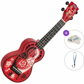 Mahalo MA1RD Art Series Basic SET Russian Doll Soprano ukulele