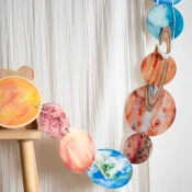 Its a moms world Girlanda za deciju sobu Solarni sistem