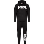 LONSDALE Trenirka za tek Feeny črna/bela