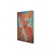PAPERBLANKS zvezek Cahier firebird CBD6313, A4, črtni, 80-listni