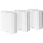 ASUS ZenWiFi BT8 (3-paket) BE14000 Tri-band WiFi 7 (802.11be) Mesh sistem, pametni AiMesh, 6 GHz WiFi, dvojna 2.5G porta, napredna omrežna varnost, starševski nadzor - 90IG0930-MO3B40