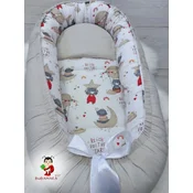 Bubamara037 Gnezdo za bebe Medvedic, Krem
