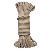 Doc Johnson Kink Hemp Bondage Rope 50ft Natural 15m