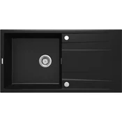 Deante ZQE N713 Granitna sudopera Eridan 100/BL/O, Crna