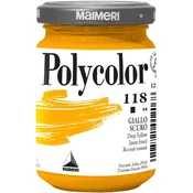 Maimeri Vynil Polycolor Akrilna barva Deep Yellow 118 140 ml 1 kos