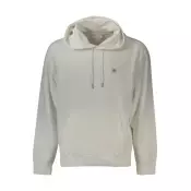CALVIN KLEIN MEN'S ZIP-UP SWEATSHIRT WHITE