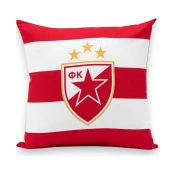 UKRASNI JASTUK CRVENA ZVEZDA 45X45 PRUGE