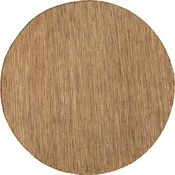 Rjava okrogla notranja in zunanja preproga o 80 cm Mira 1450 – Ayyildiz Carpets