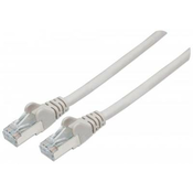 Intellinet RJ45 mrežni priključni kabel CAT 6 S/FTP [1x RJ45-utikač - 1x RJ45-utikač] 10 m sivi, pozlaćeni kontakti, Intellinet