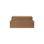 Set kutija Blomus Sahla 35 × 25 × 7 / 40 × 30 × 11 cm 2-pack boja: smeda