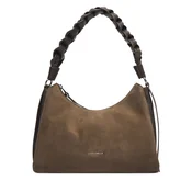Coccinelle Ročna torba P6P Boheme Suede Bimaterial E1 P6P 13 03 01 Khaki