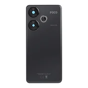 XIAOMI Xiaomi, Pokrov baterije za Xiaomi Poco F6 Originalni servisni paket, ČRNA, (5000084925)