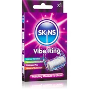Skins Vibrating Ring obroček za penis za enkratno uporabo 1 kos