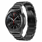 BStrap Garmin Venu 2 Stainless Steel pašček, Black
