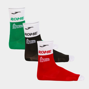 ROMA SOCKS BLACK GREEN RED 39-42