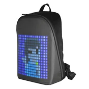 Pixel Backpack crno