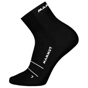 Mammut Trail Running Targeted Cushion Quarter nogavice, črna/bela (EU 39-41)