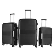 Aga Travel Komplet potovalnih kovčkov MR4682 Črna