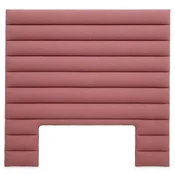 Casa Padrino luxury bed headboard pink 232 x 11.5 x H. 219.5 cm - Bedroom furniture - Hotel furniture - Luxury furniture - Bedroom furniture - Hotel furniture - Luxury furniture