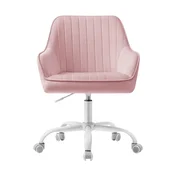 Songmics Pisarniški stol 64x62x80-90 cm roza