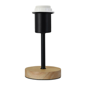 Brilagi - Stona lampa NUBILA WOOD 1xE27/25W/230V hrast/crna