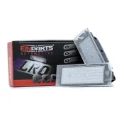 shumee LED luči za registrsko tablico 6000K hladno bela 12V Canbus za Renault Clio Kangoo Laguna Megane Twingo