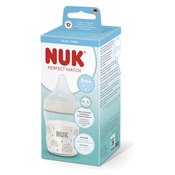 Nuk steklenička steklena Perfect match glass 120ml, 0m+ rainbow