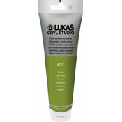 Lukas Cryl Studio Plastic Tube Akrilna barva Olive Green 125 ml 1 kos