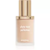 Sisley Phyto-Teint Perfection visoko prekrivni tekoči puder za posvetlitev in zgladitev kože odtenek 00W Shell 30 ml