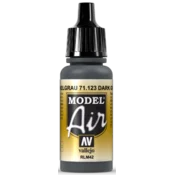 Vallejo Model Air 71123 Dark Grey RLM42