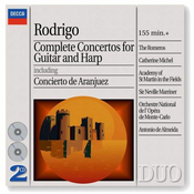 RODRIGO:COMPLETE CONCERTOS FOR GUITAR AND HARP 2CD