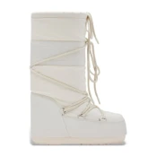 Moon Boot za ženske. 80D1402760 Gumijasti škornji Icon beige (42/44), Bež, Ravna stran, Čipke, Priložnostno
