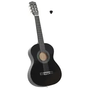 Klasicna gitara za pocetnike i djecu crna 1/2 34