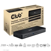 CLUB3D CSV-1583 16-in-1 Quadra(4) Displays Docking Station