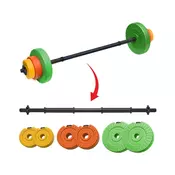 Iron Set tegova za fitnes i aerobik 14kg i šipka