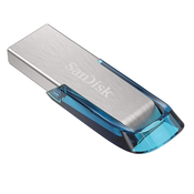 USB ključ Sandisk Ultra Flair, 64 GB, moder