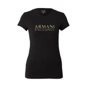 ARMANI EXCHANGE Majica zlata/črna