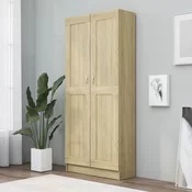 Ormaric za knjige boja hrasta sonome 82,5x30,5x185,5 cm drveni
