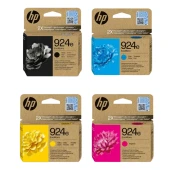 kartuša HP 924e komplet za HP OfficeJet Pro 8120, 8122, 8124, 8125, 8130, 8134, 8135 - črna, rumena, magenta, cyan XL original