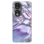 Silikonski prozorni ovitek za Honor 90 5G - Iridescent bubbles