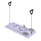 REBEL ACTIVE Kucni set za pilates - višefunkcionalna fitnes sprava 9 u 1 ljubicasta boja RBA-3069-PU