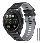 Dvobarvni silikonski pašček za Huawei Watch GT Runner 2