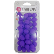 LIGHT CAPS LIGHT CAPS vijolična, 40 kom v pakiranju